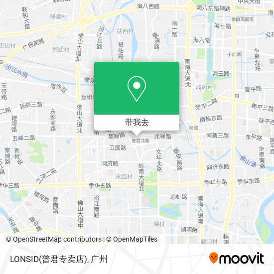 LONSID(普君专卖店)地图