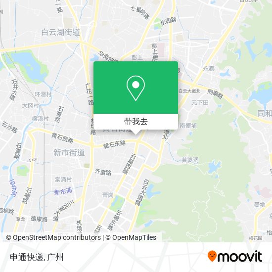 申通快递地图