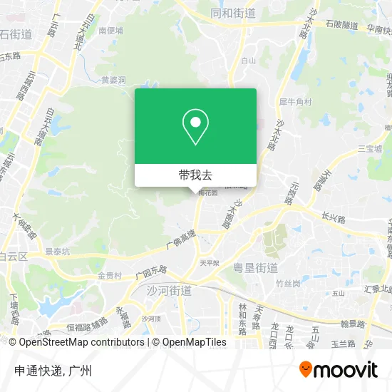 申通快递地图