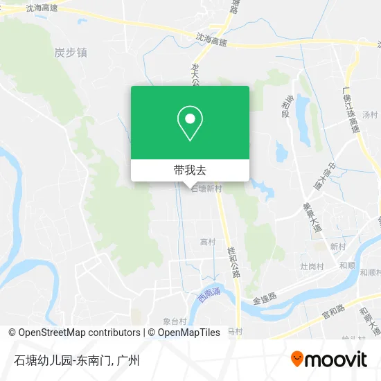 石塘幼儿园-东南门地图