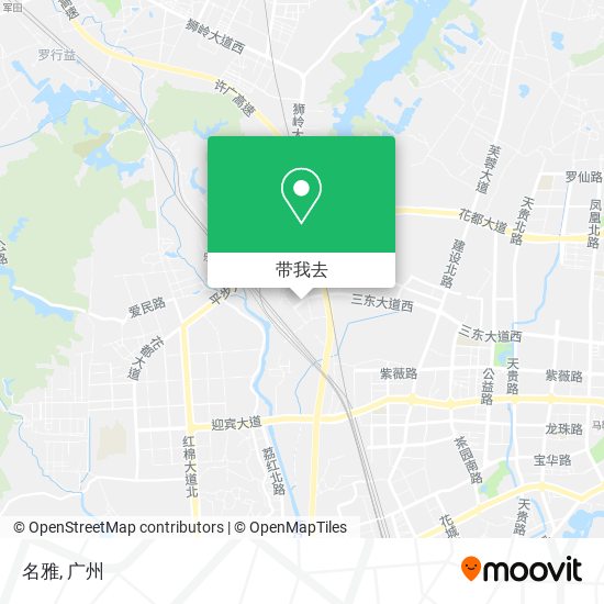 名雅地图
