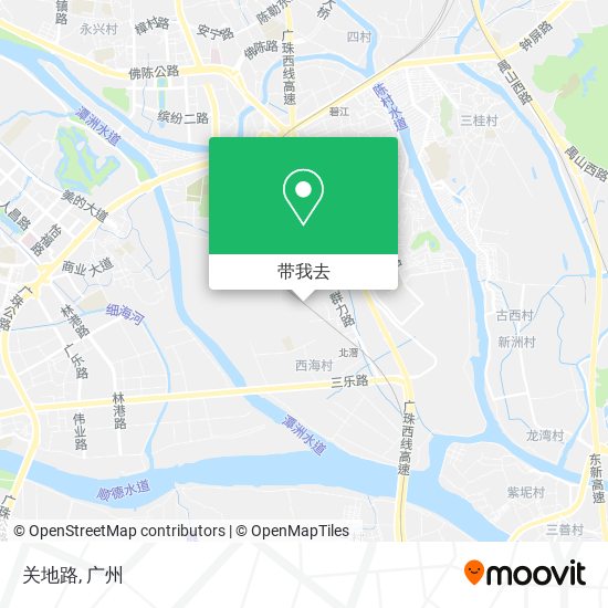 关地路地图