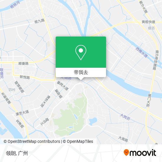 领朗地图
