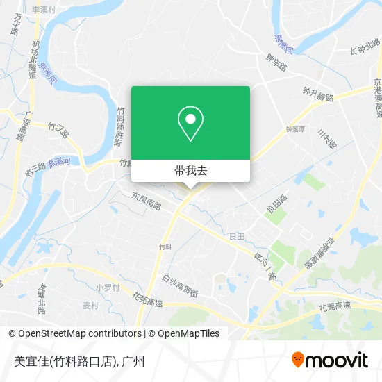 美宜佳(竹料路口店)地图