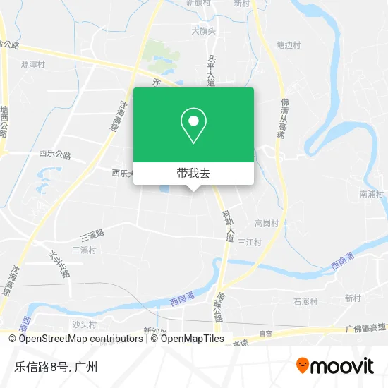 乐信路8号地图