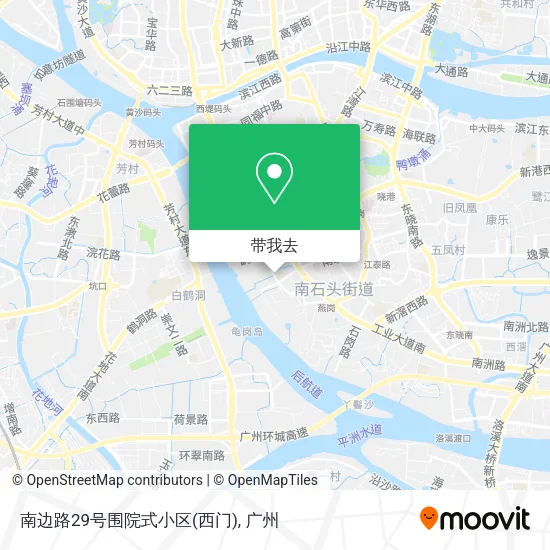 南边路29号围院式小区(西门)地图