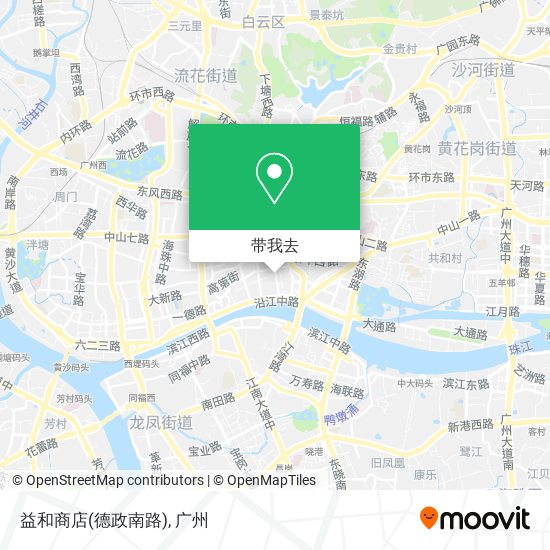益和商店(德政南路)地图