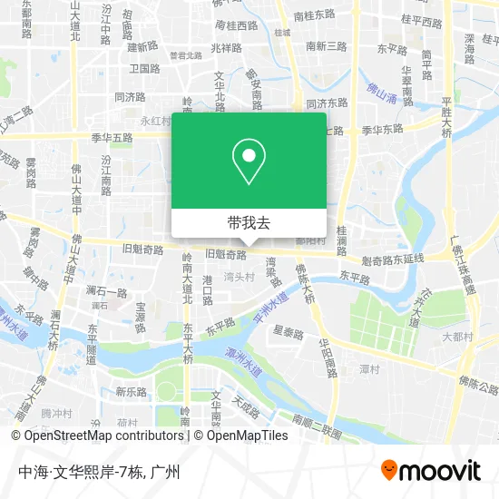 中海·文华熙岸-7栋地图