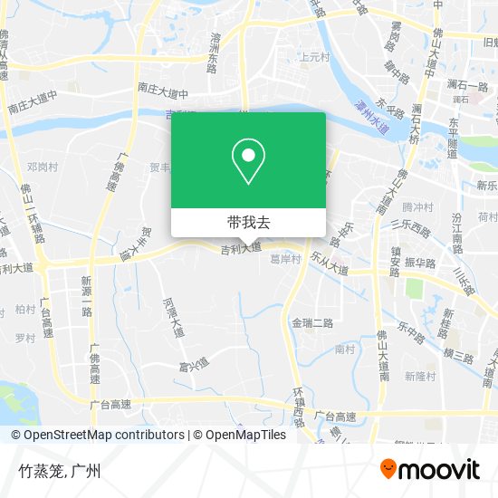 竹蒸笼地图