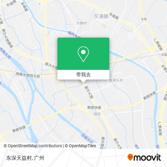 东深天益村地图