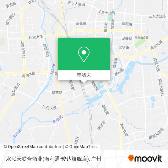 水泓天联合酒业(海利通·骏达旗舰店)地图