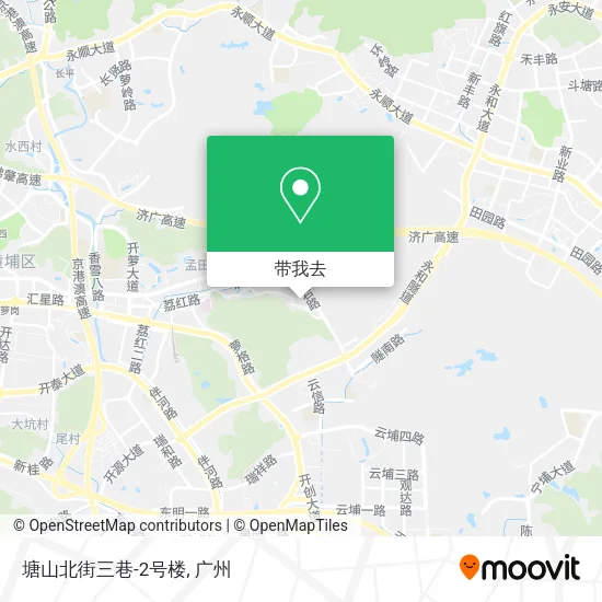塘山北街三巷-2号楼地图