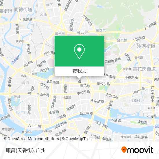 顺昌(天香街)地图