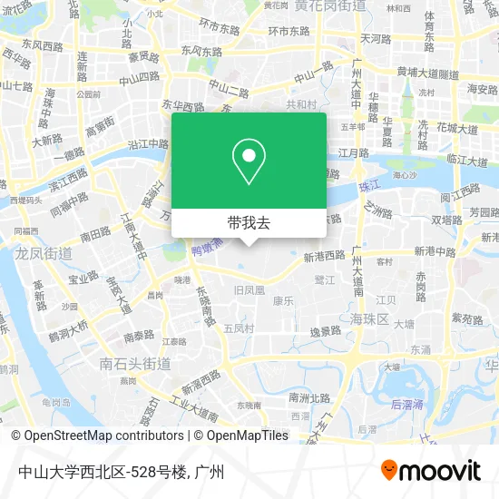 中山大学西北区-528号楼地图