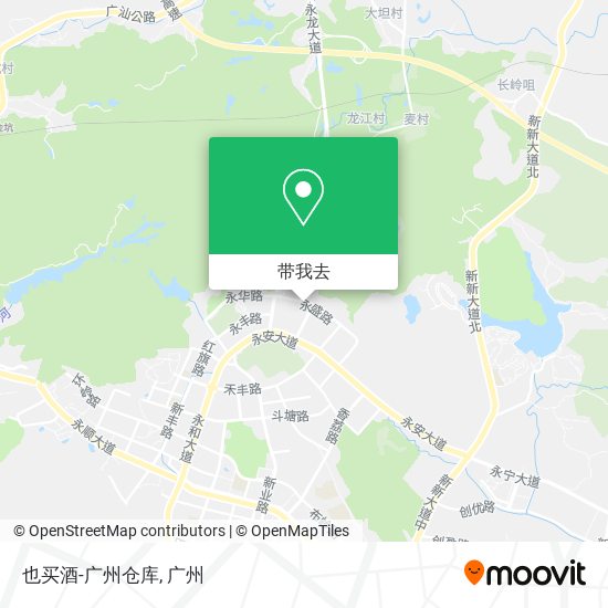 也买酒-广州仓库地图
