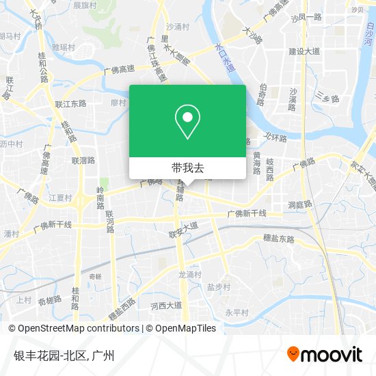 银丰花园-北区地图