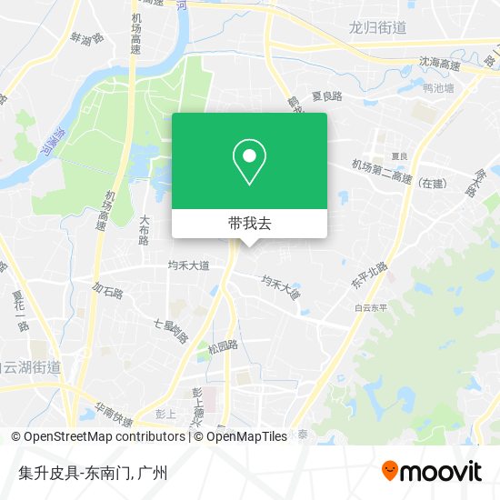 集升皮具-东南门地图