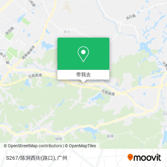 S267/陈洞西街(路口)地图