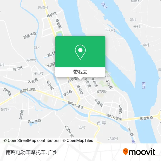 南鹰电动车摩托车地图