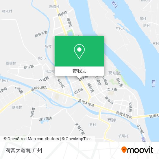 荷富大道南地图