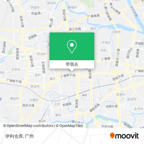 伊利仓库地图