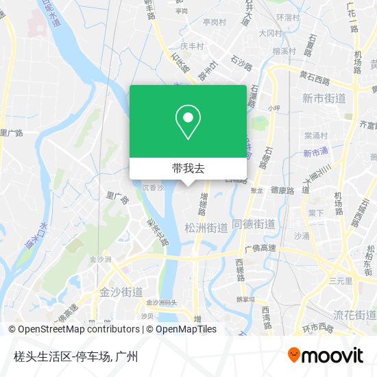 槎头生活区-停车场地图