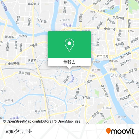 素娥茶行地图
