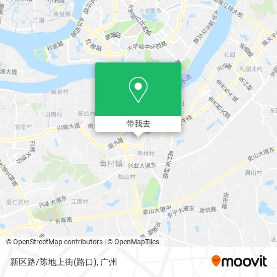 新区路/陈地上街(路口)地图