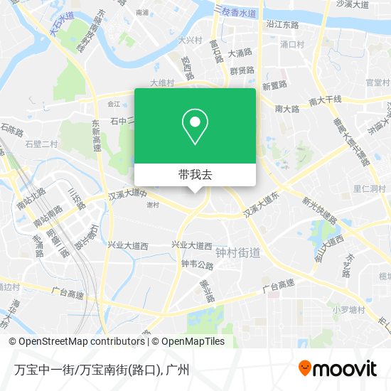 万宝中一街/万宝南街(路口)地图
