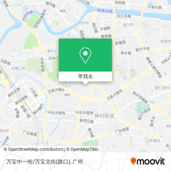 万宝中一街/万宝北街(路口)地图
