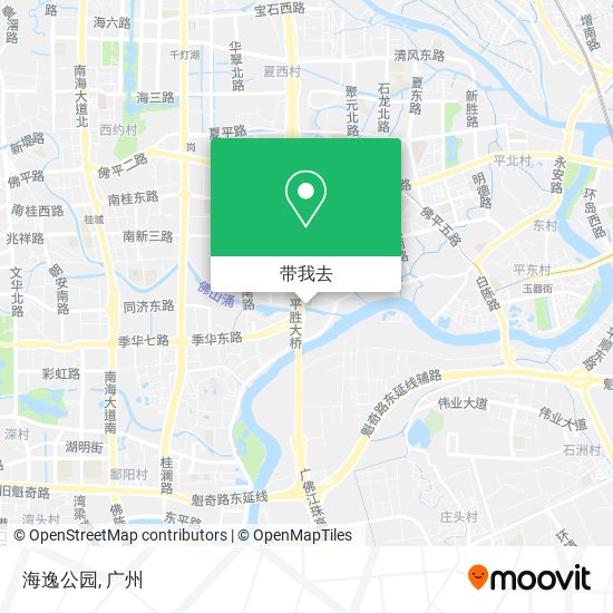 海逸公园地图