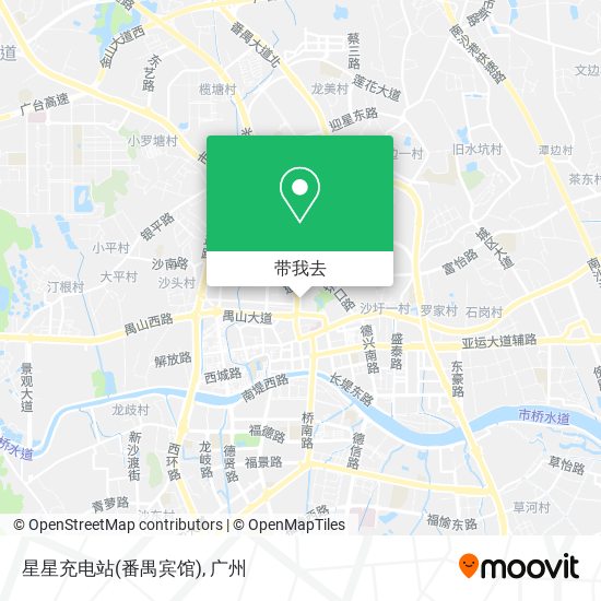 星星充电站(番禺宾馆)地图