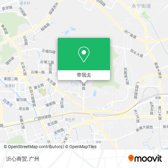沂心商贸地图