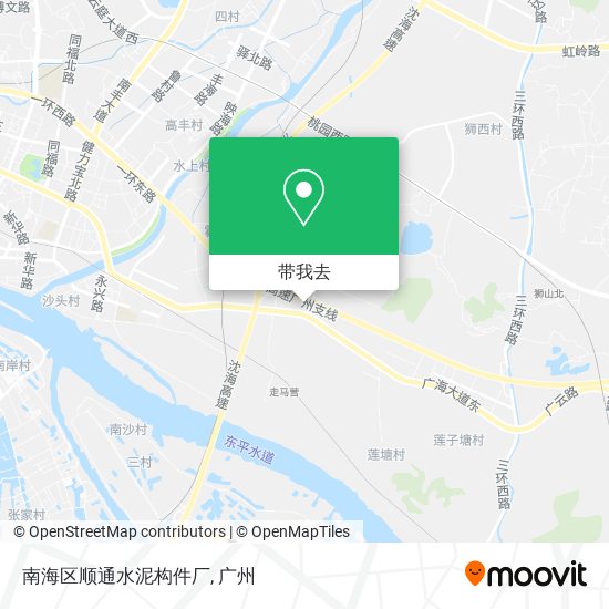南海区顺通水泥构件厂地图