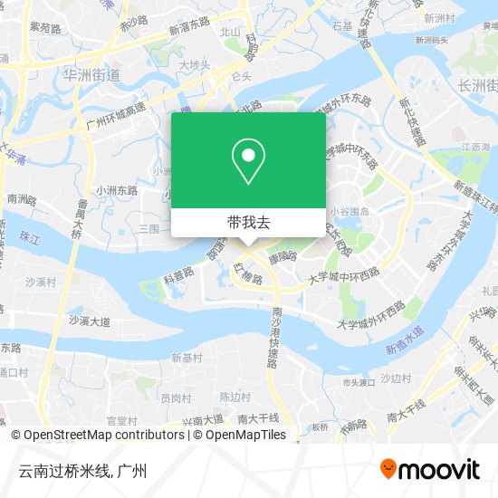 云南过桥米线地图