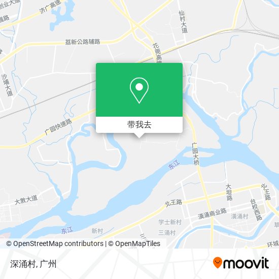 深涌村地图