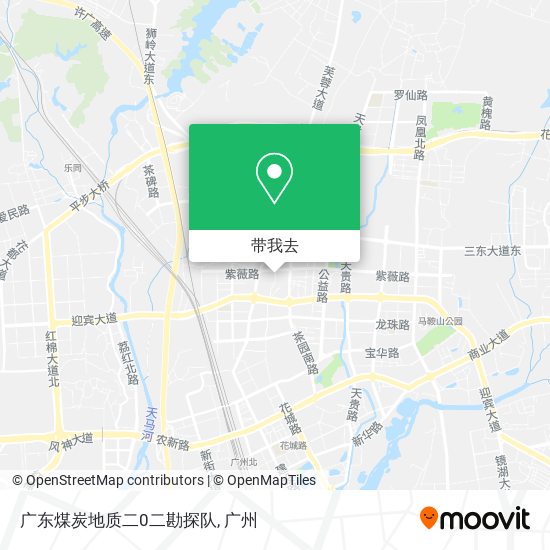 广东煤炭地质二0二勘探队地图