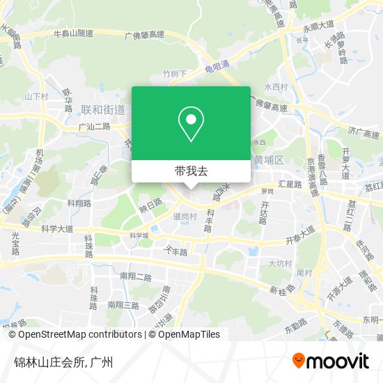 锦林山庄会所地图
