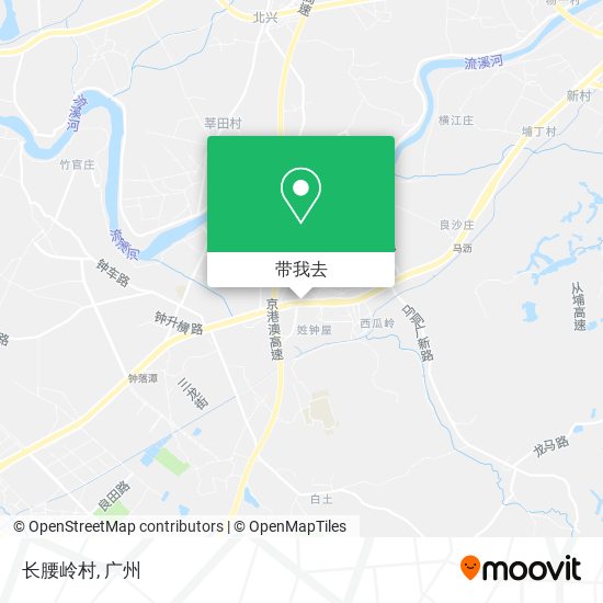 长腰岭村地图