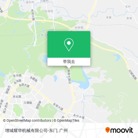 增城耀华机械有限公司-东门地图