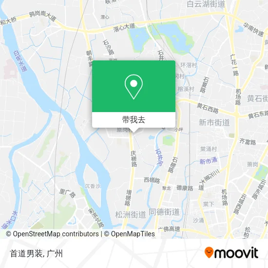 首道男装地图