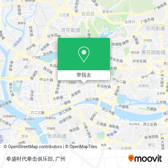 拳盛时代拳击俱乐部地图