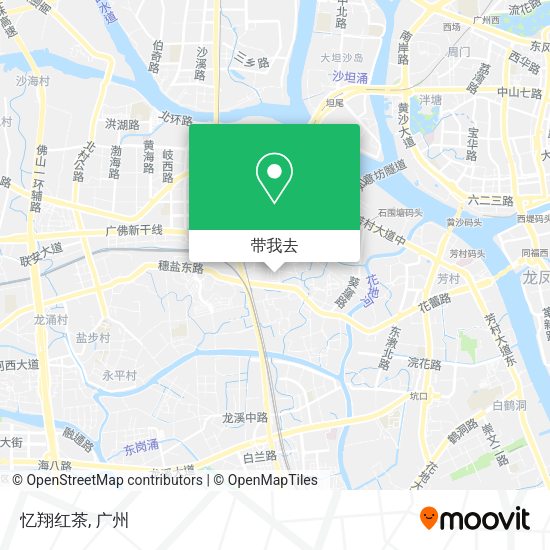 忆翔红茶地图