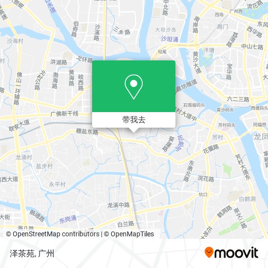 泽茶苑地图