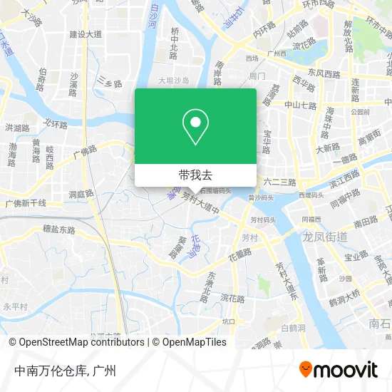 中南万伦仓库地图