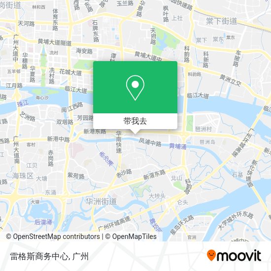 雷格斯商务中心地图