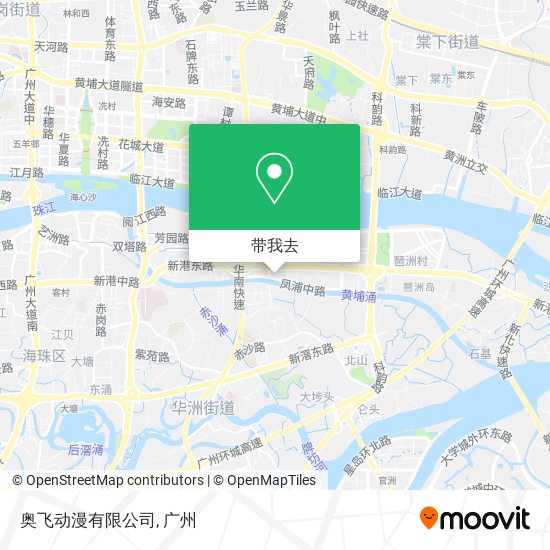 奥飞动漫有限公司地图