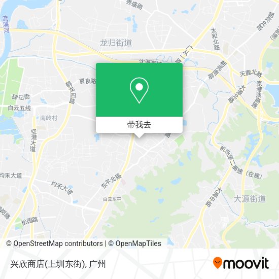 兴欣商店(上圳东街)地图