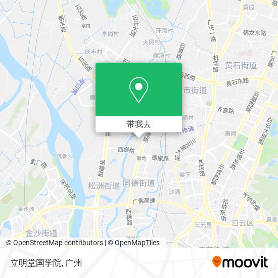 立明堂国学院地图
