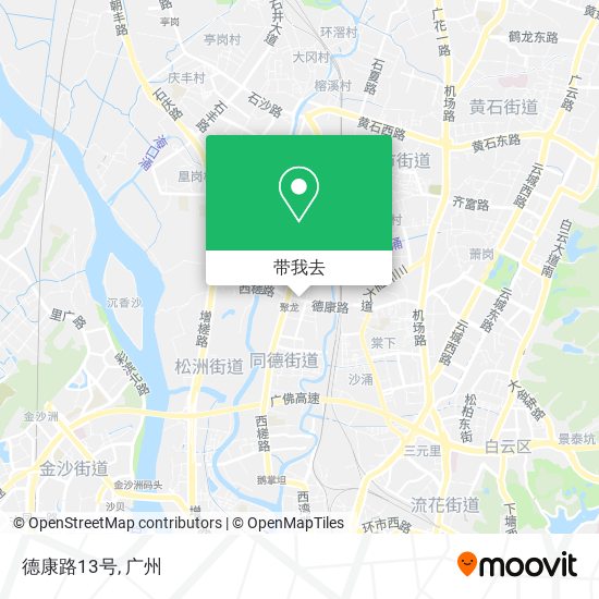 德康路13号地图